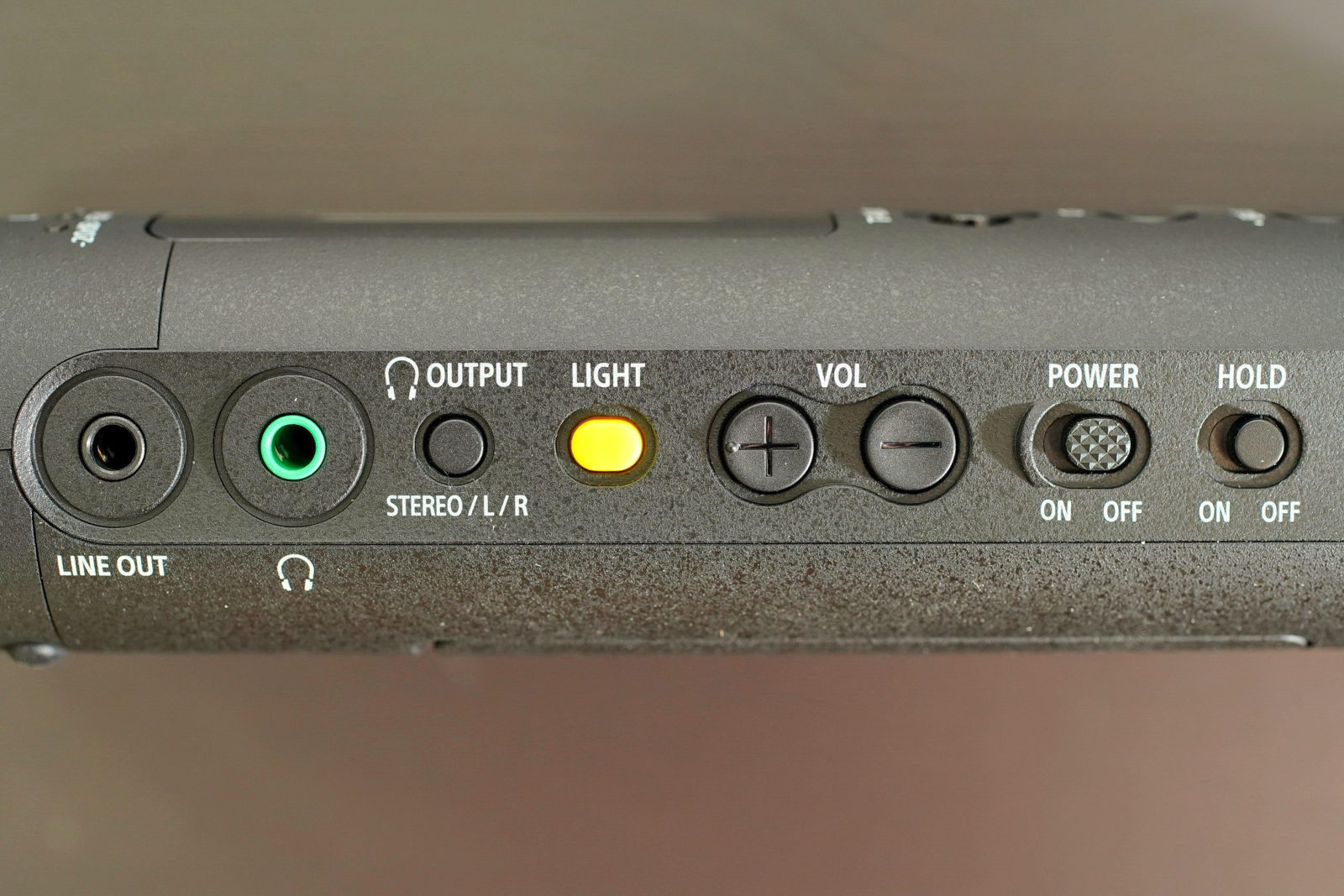 PCM-D10 Audio Recorder with two XLR Receptacle Connectors