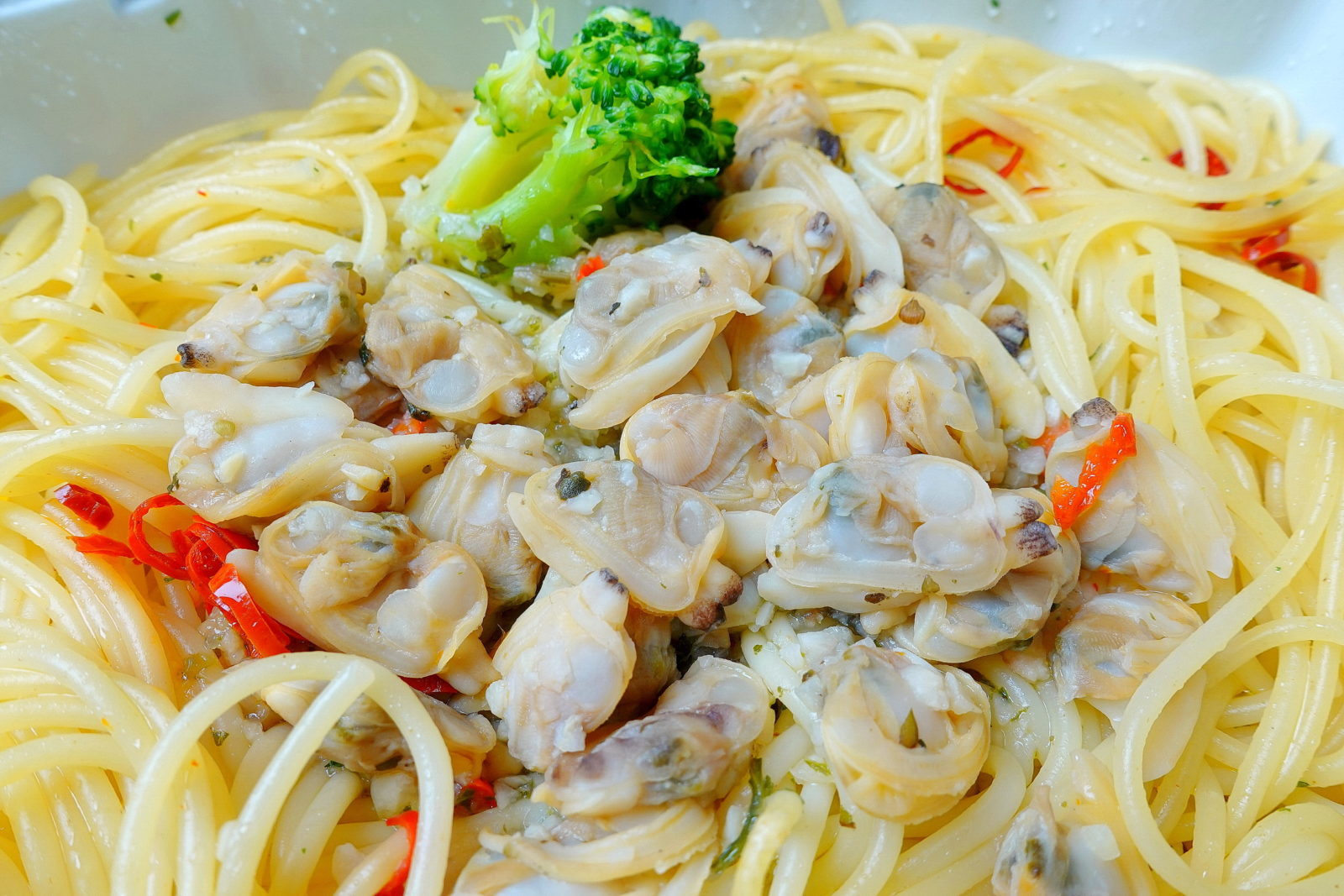 White Wine Clam Noodles