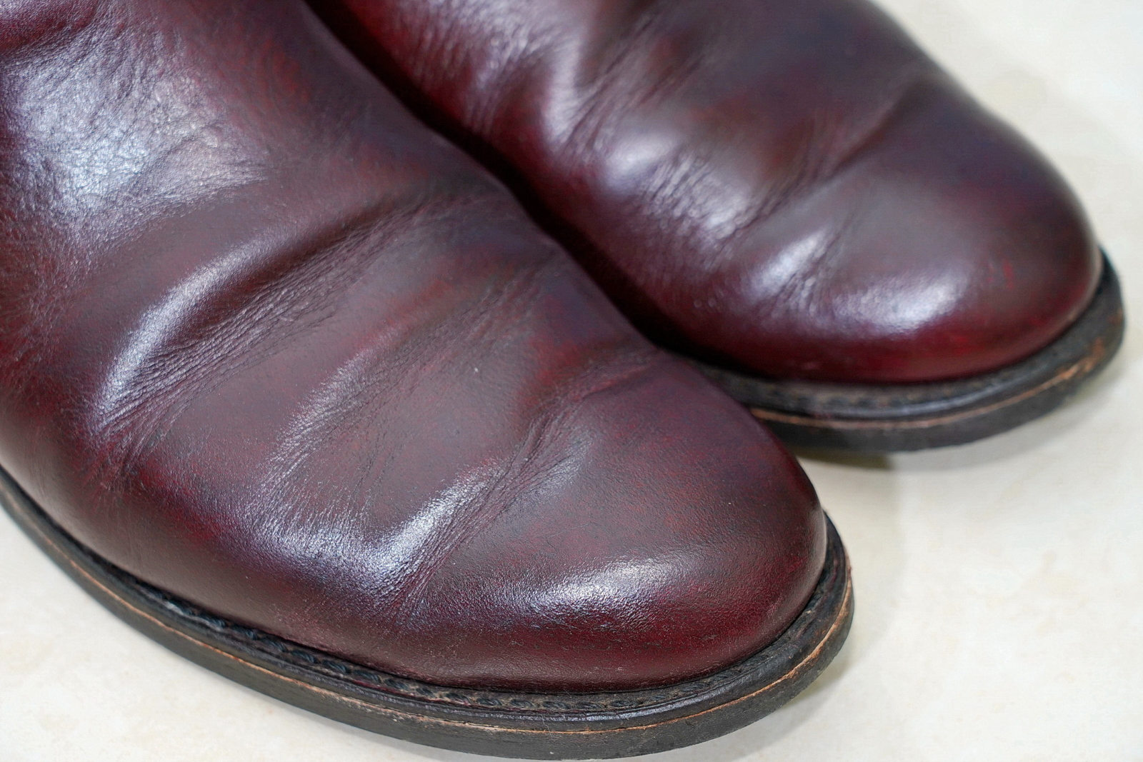 Red Wing 9077，鞋面1