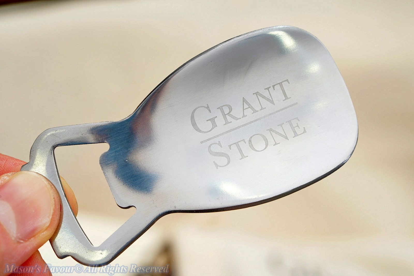 Grant Stone Brass Boot Saddle Tan - Shoehorn 1