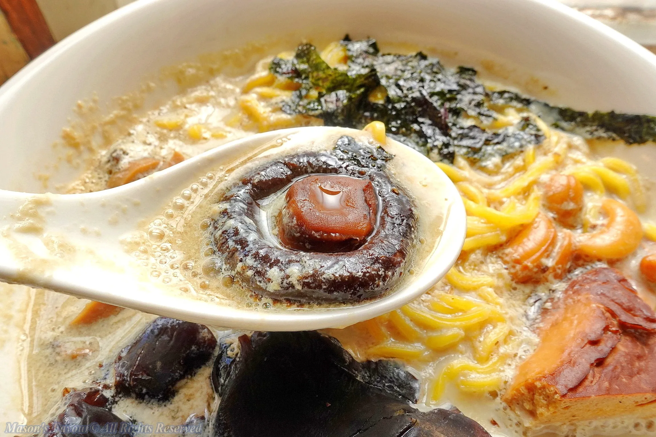 幸福豆雲豆花 (Happy Bean Cloud Tofu Pudding) - 京都豆乳拉麵 (Kyoto Soybean Ramen) 2