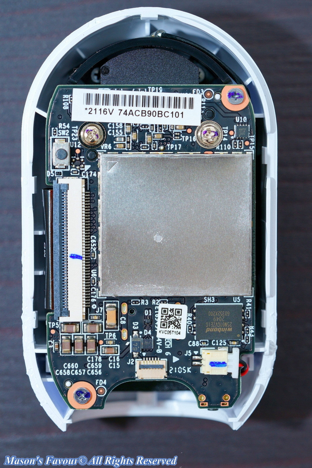 UniFi G3 Instant - Teardown 3 , Mainboard with CPU and RAM