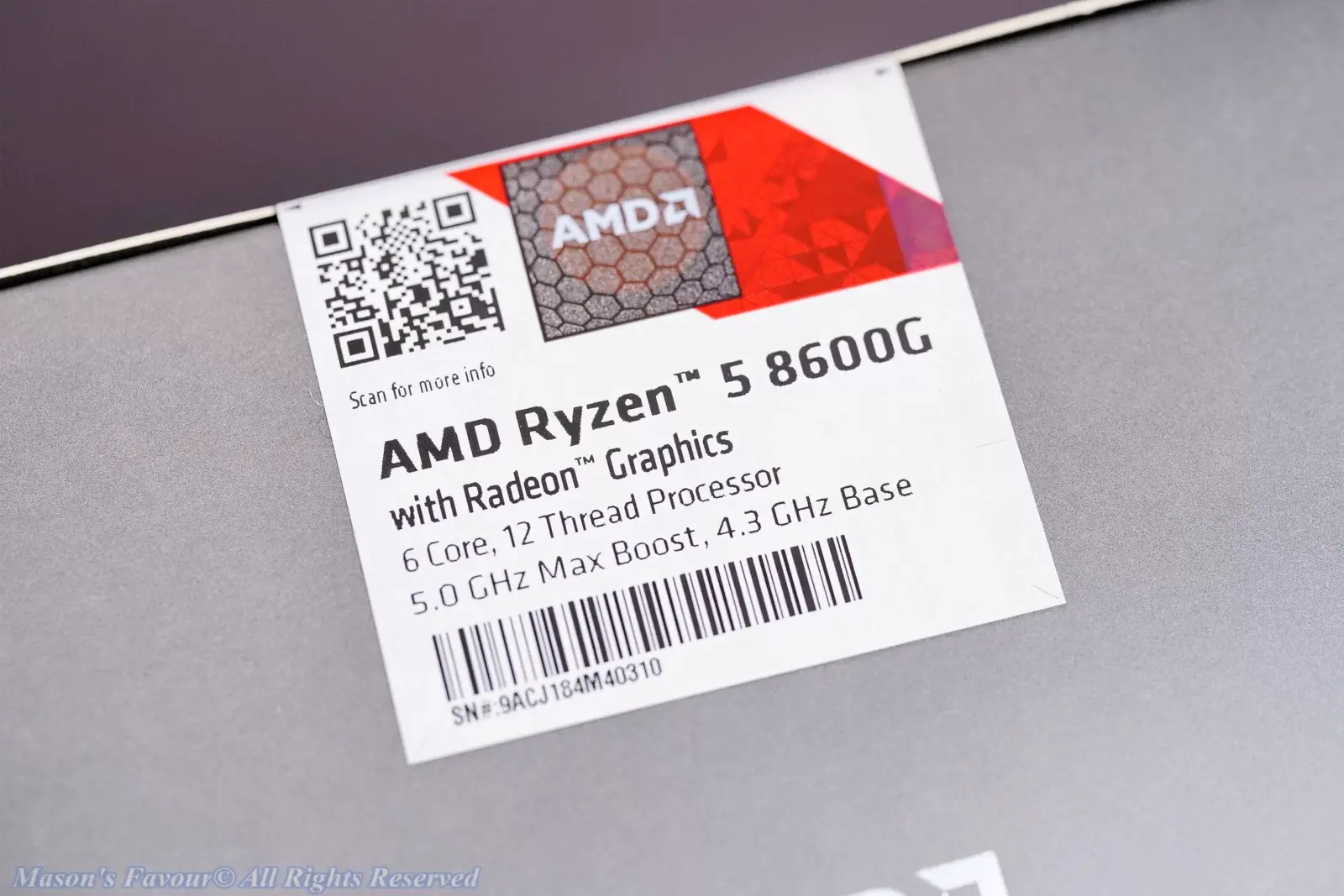 AMD Ryzen 8600G - Box 3