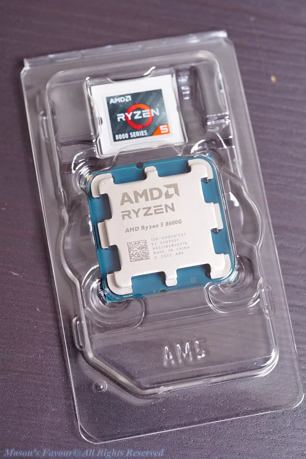 AMD Ryzen 8600G - CPU Package