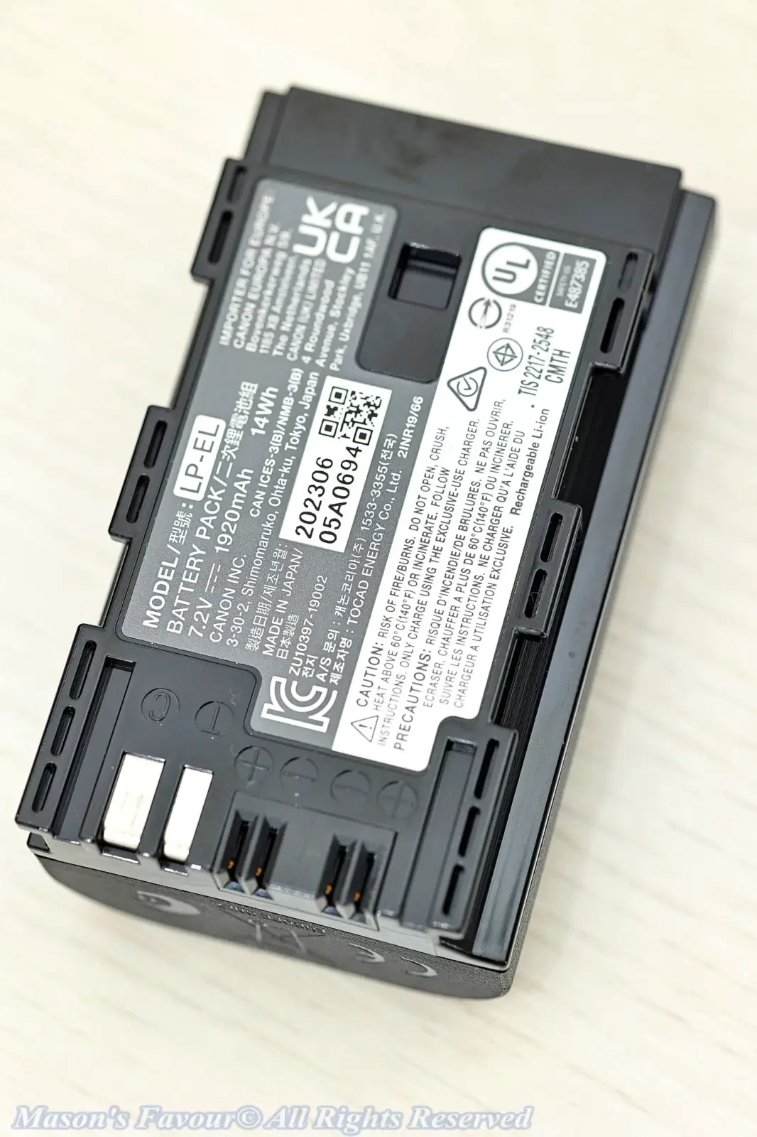 Canon-Speedlite-EL-5 - LP-EL Battery 2