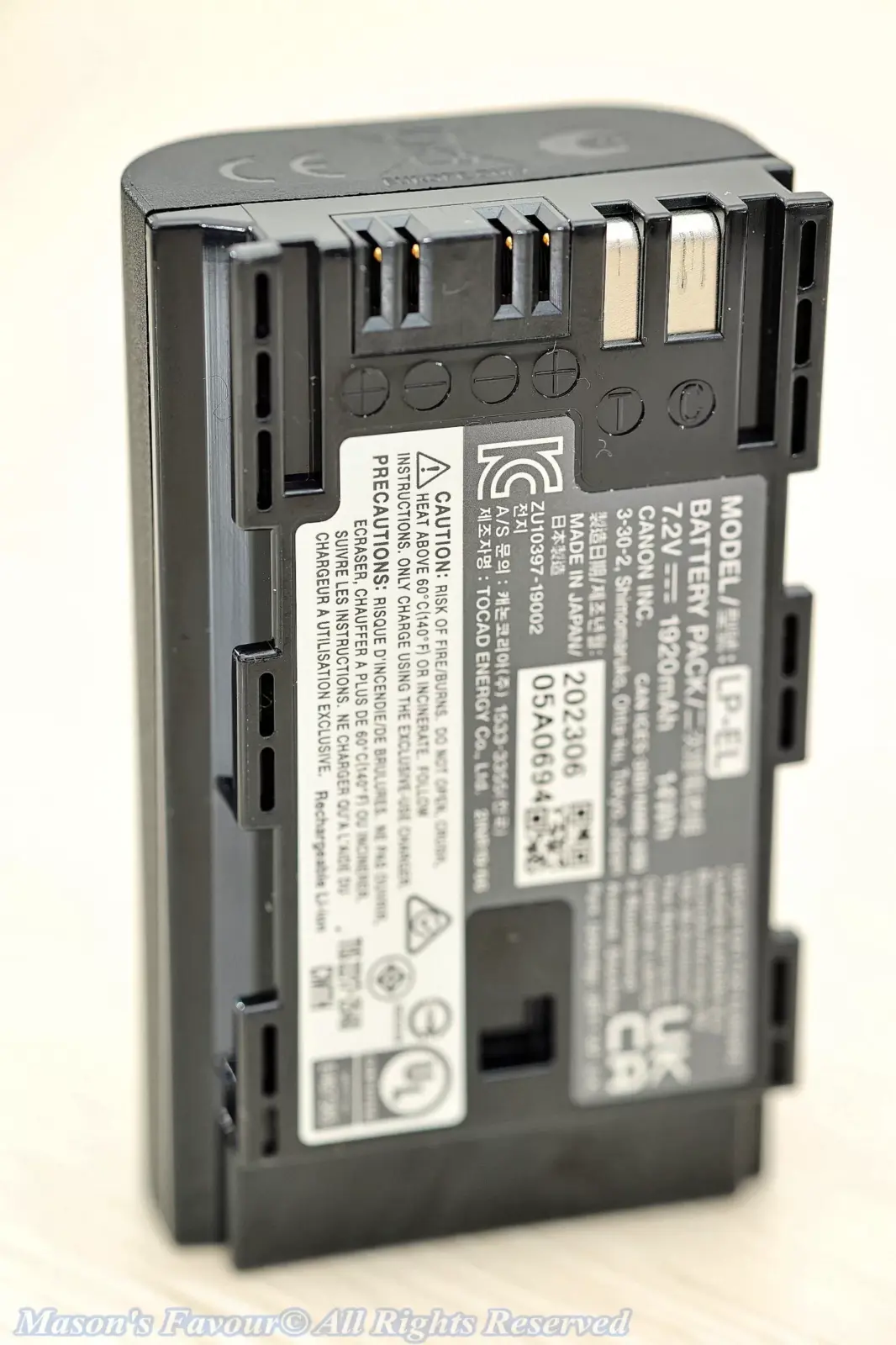 Canon-Speedlite-EL-5 - LP-EL Battery 3