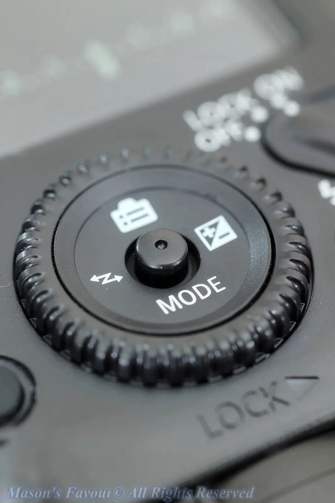 Canon Speedlite EL-5 - Mini Joystick at the Center of the Operaiton Wheel