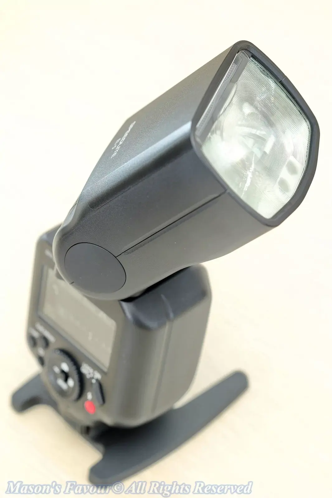 Canon Speedlite EL-5 - EL-5, which swivels and tilts its Head, on Flashgun Stand 3