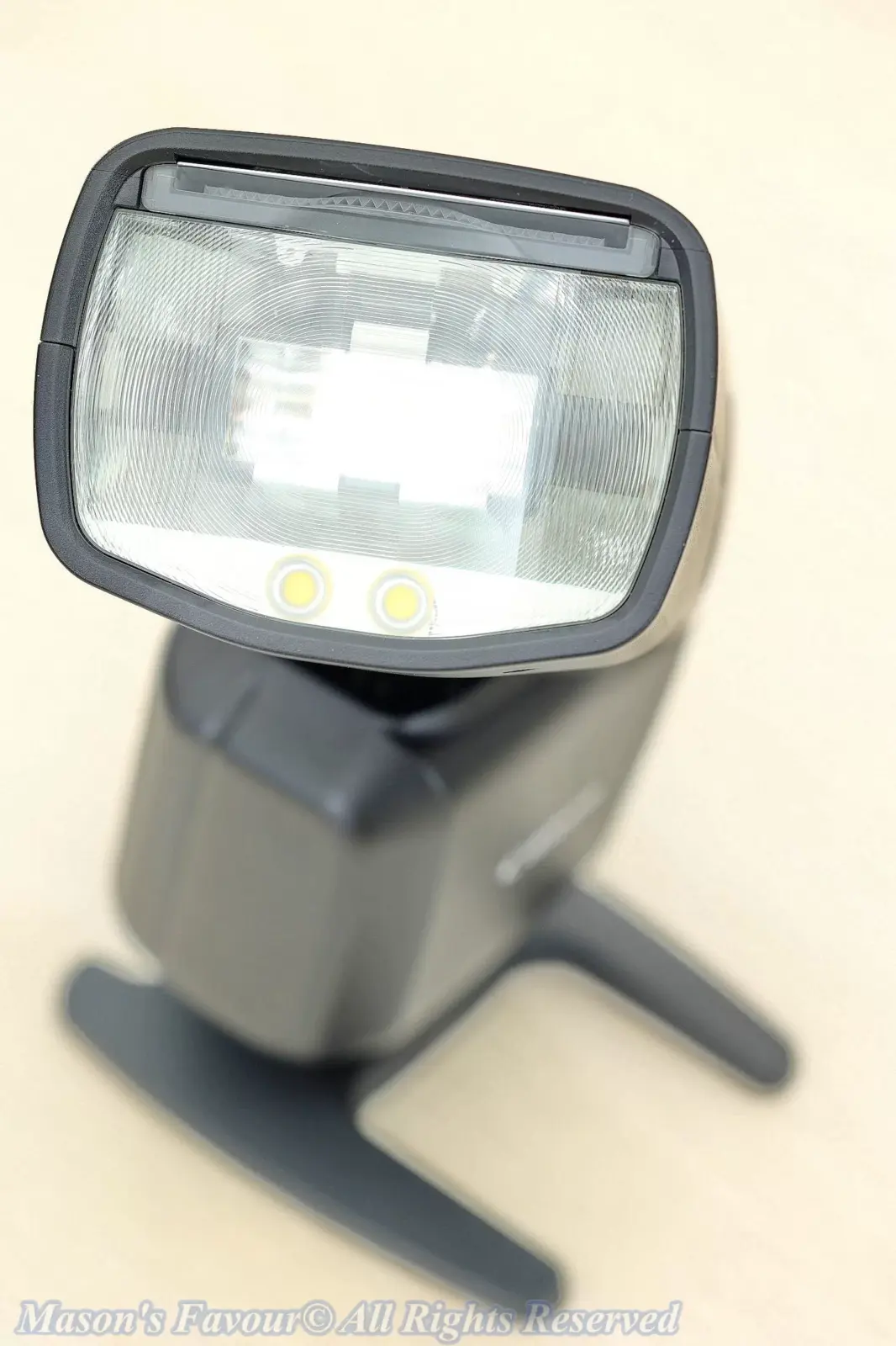 Canon Speedlite EL-5 - EL-5, which swivels and tilts its Head, on Flashgun Stand 4