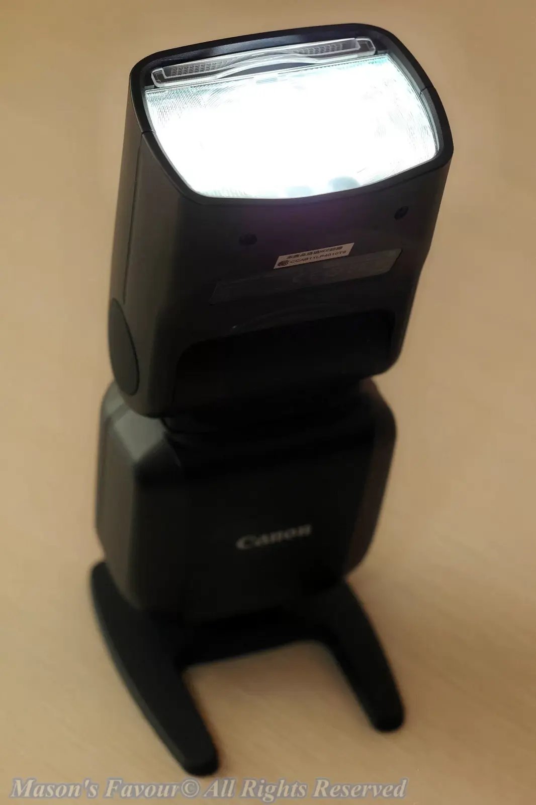 Canon Speedlite EL-5 - EL-5, which triggers the Flash Lamp, on Flashgun Stand
