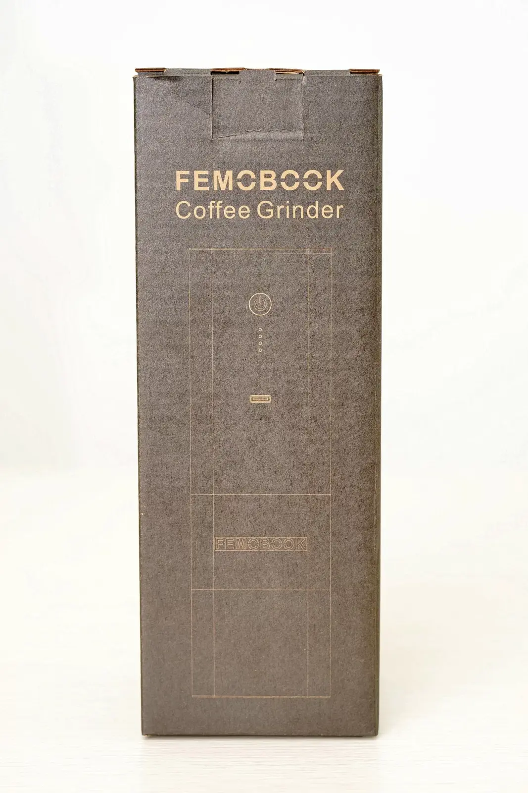 Femobook A2 Coffee Grinder - Box Front