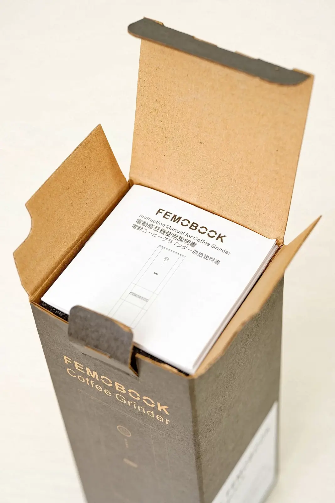 Femobook A2 Coffee Grinder - Unboxing 1