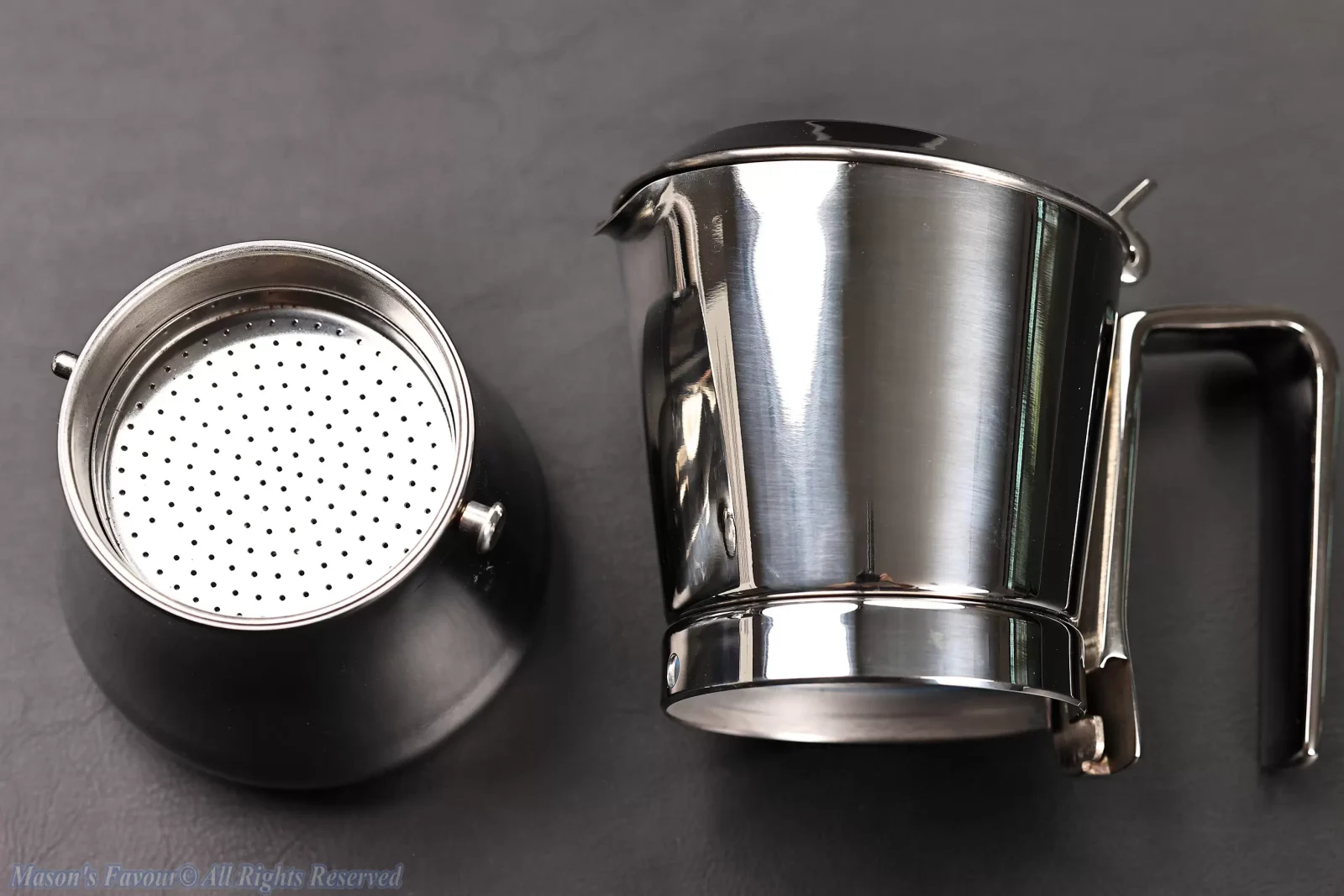 Giannini Restyling Moka Pot 6 Cups - Disassembled 2