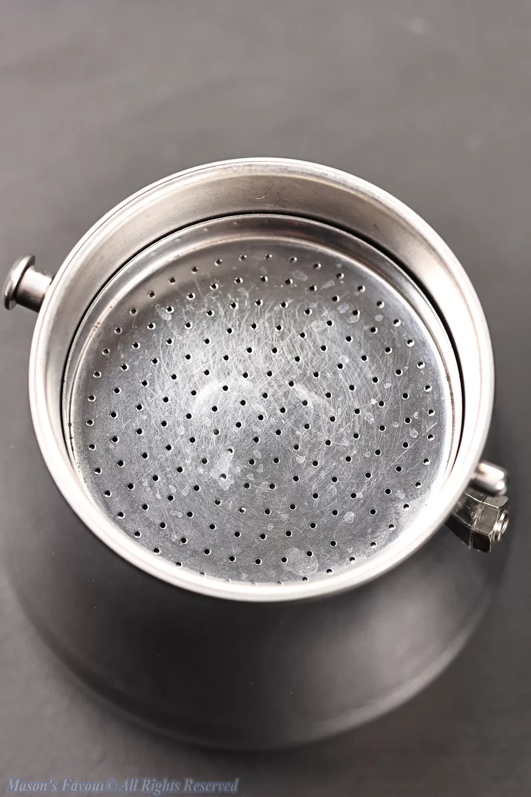 Giannini Restyling Moka Pot 6 Cups - Bottom Pot Part with Filter Basket