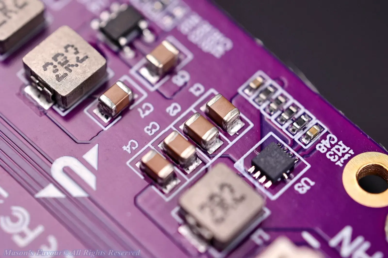 JEYI USB4 SSD Enclosure - PCB, Electronic Components 2
