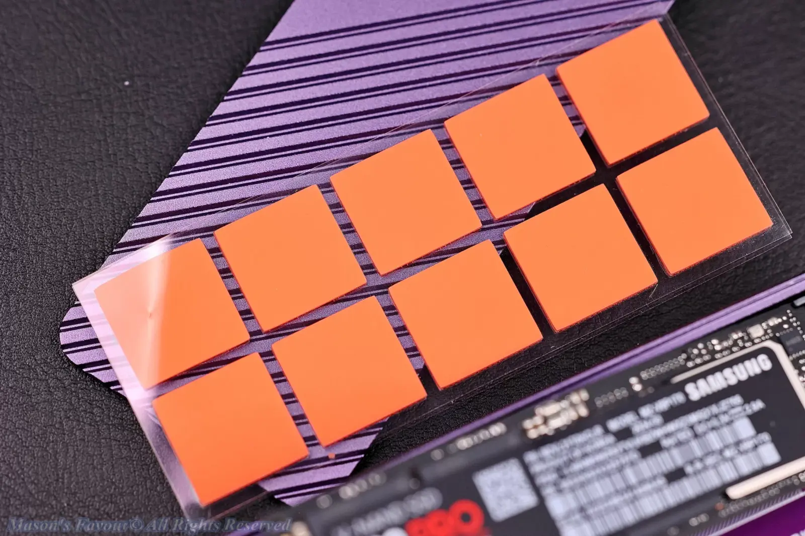 JEYI USB4 SSD Enclosure - Thermal Pads