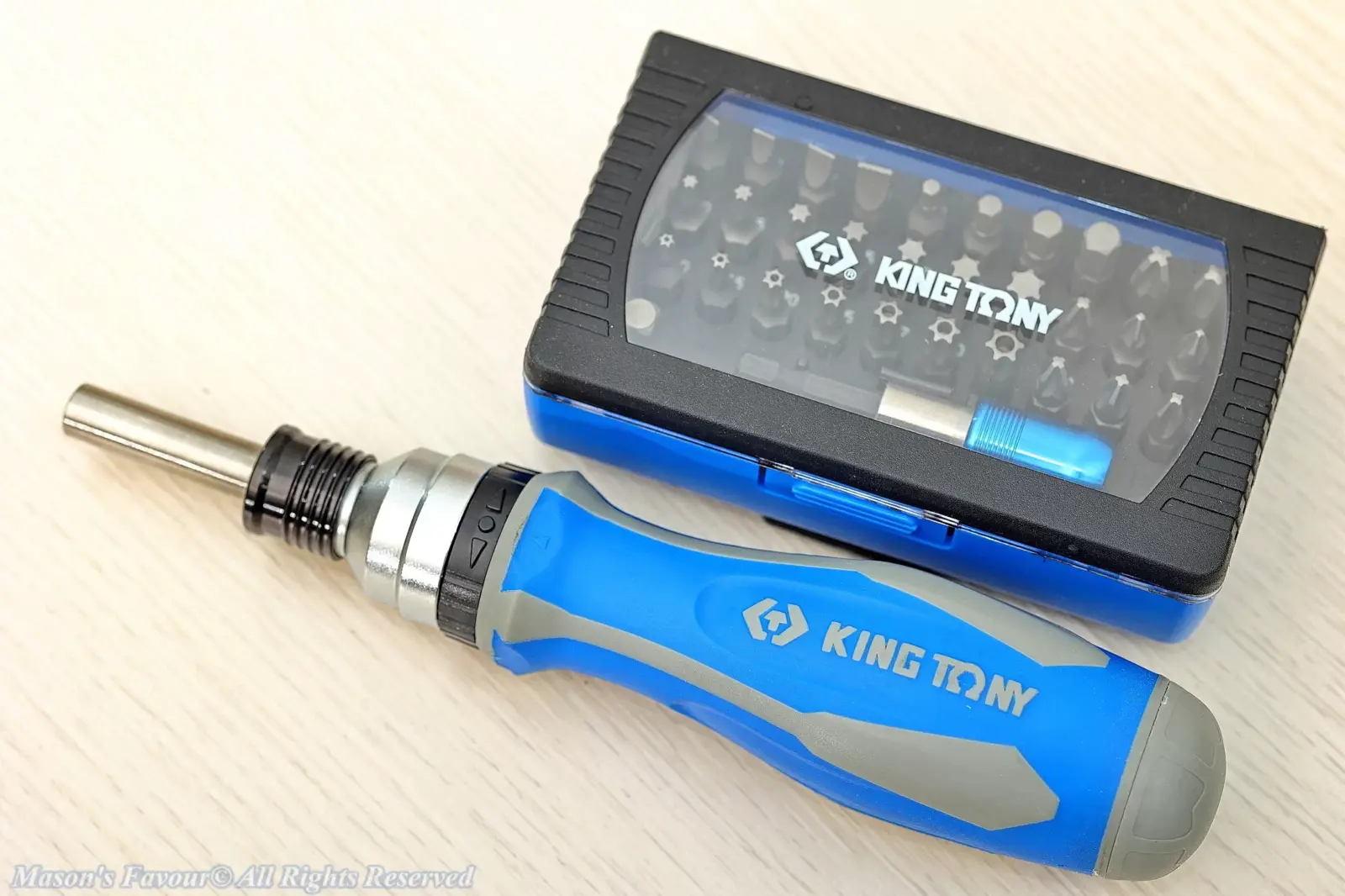King Tony 32540MR Ratchet ScrewDriver & Bit Set - Unboxing 1