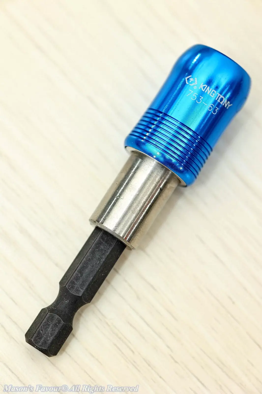 King Tony 32540MR Ratchet ScrewDriver & Bit Set - Short Bit Adapter 2