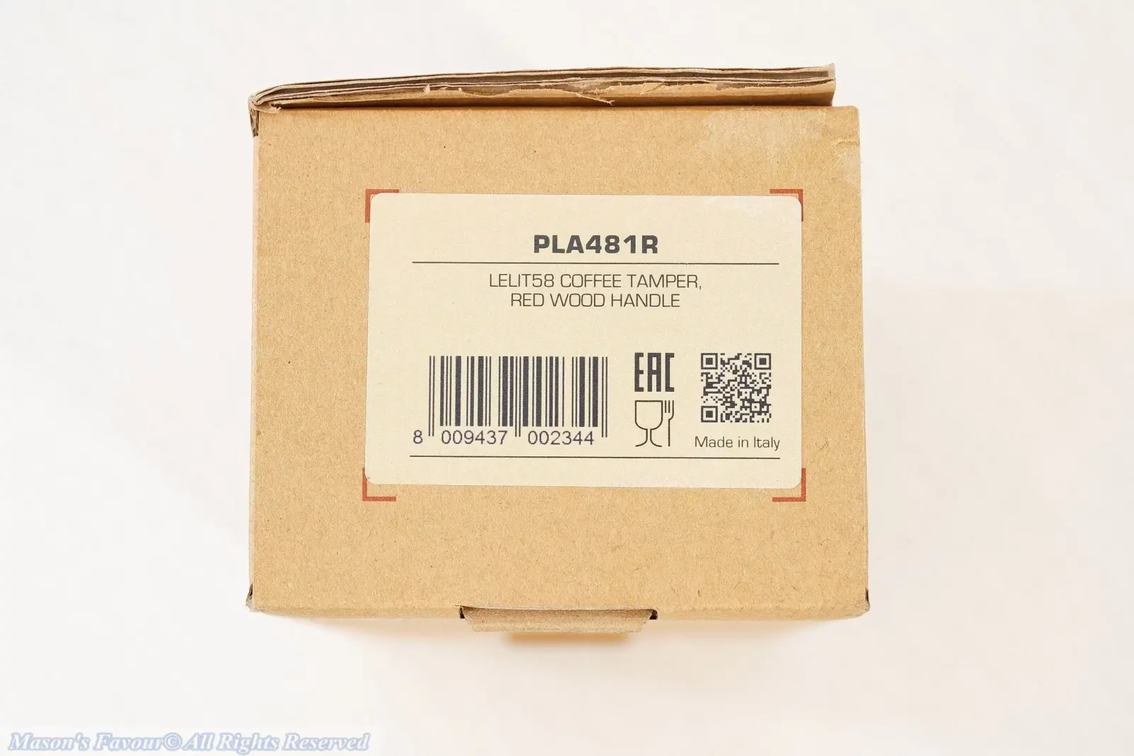 Lelit PLA481R Tamper - Box 2