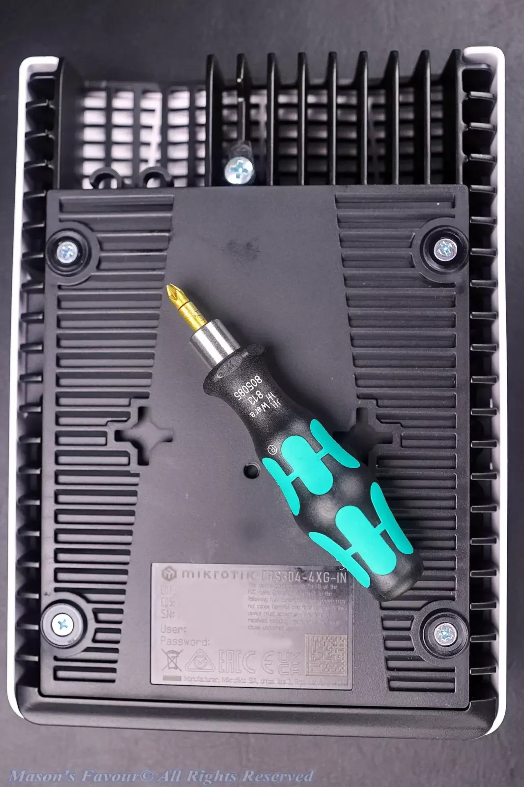 MikroTik CRS304-4XG-IN - Ready for Teardown