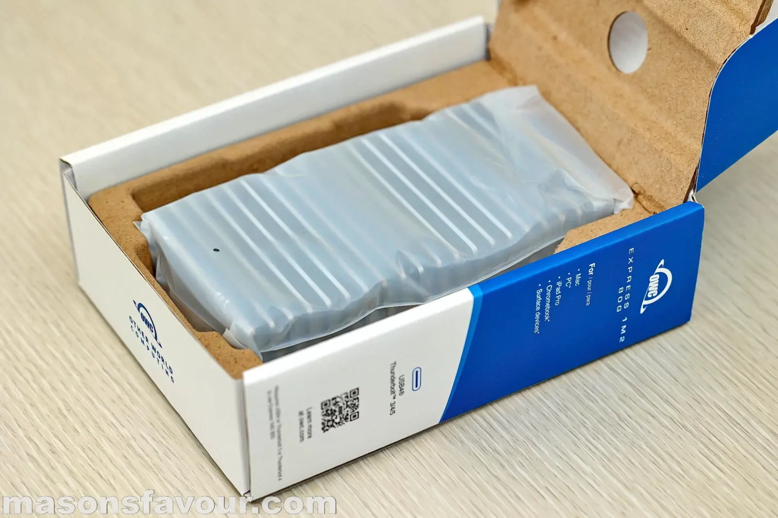 OWC 1M2 80G NVME SSD Enclosure - Unboxing 1
