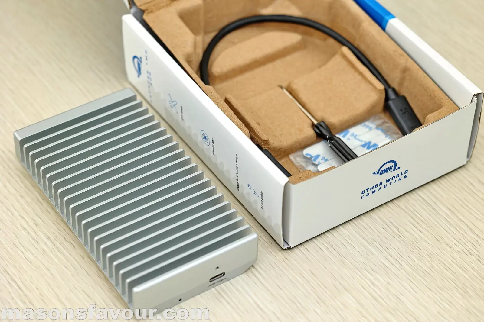 OWC 1M2 80G NVME SSD Enclosure - Unboxing 2
