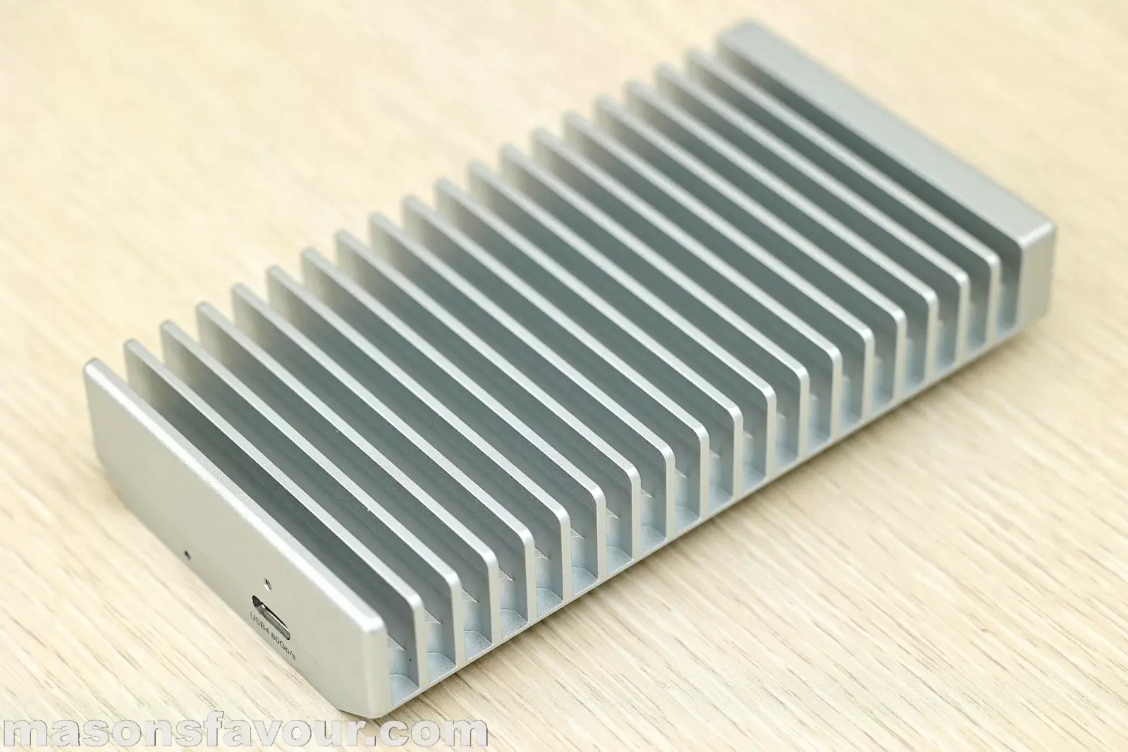 OWC 1M2 80G NVME SSD Enclosure - Perspective 1