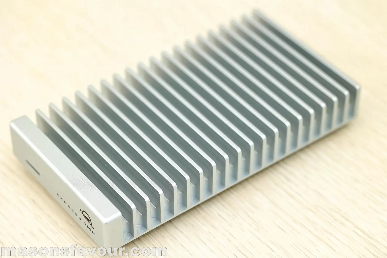 OWC 1M2 80G NVME SSD Enclosure - Perspective 3