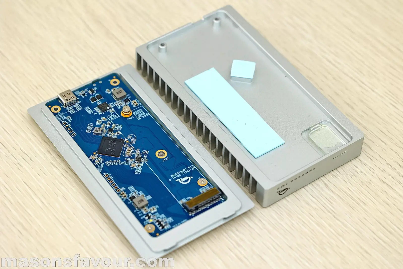 OWC 1M2 80G NVME SSD Enclosure - Disassembly 2