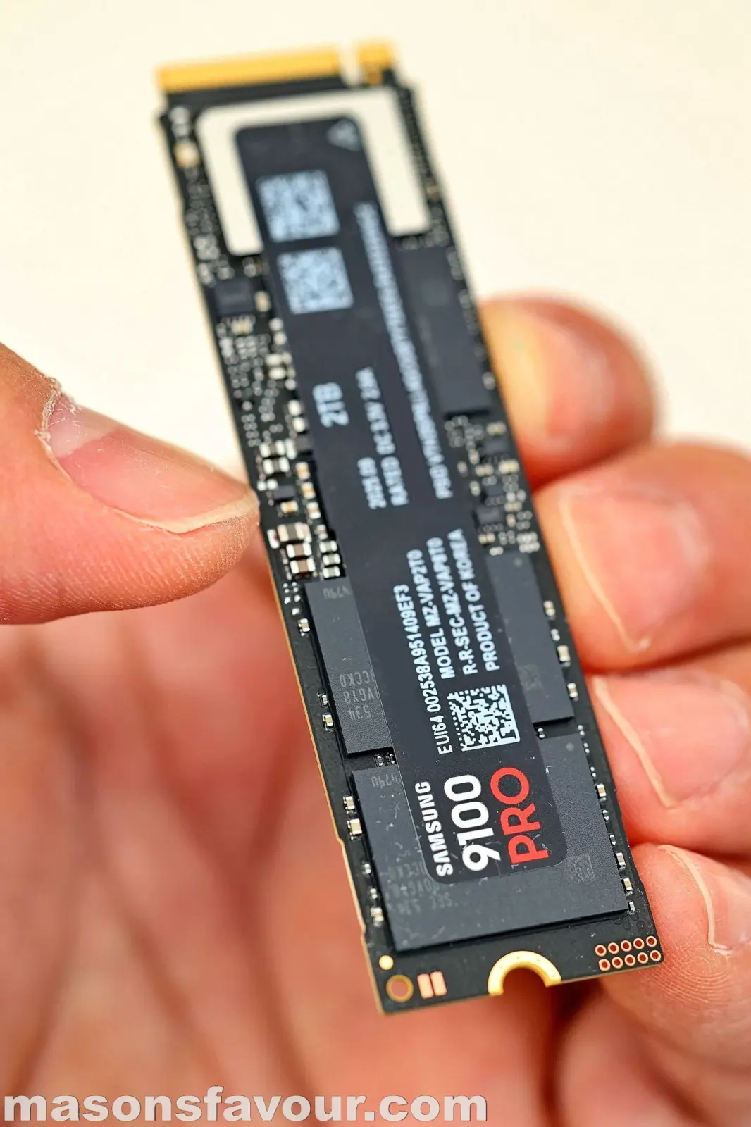 OWC 1M2 80G NVME SSD Enclosure - Samsung 9100 Pro NVME SSD, Hand-On 1