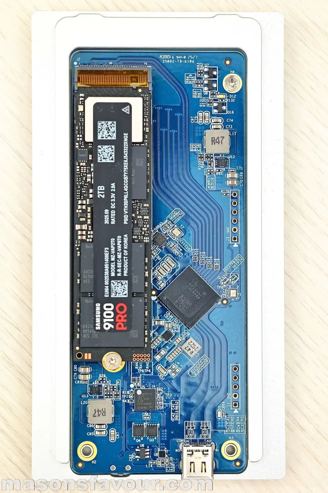 OWC 1M2 80G NVME SSD Enclosure - Samsung 9100 Pro NVME SSD, Installation Accomplishment