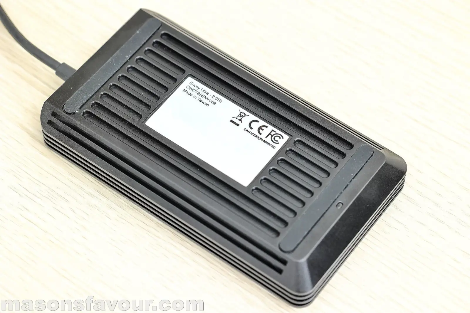 OWC Envoy Ultra Thunderbolt 5 SSD - Bottom Perspective 1