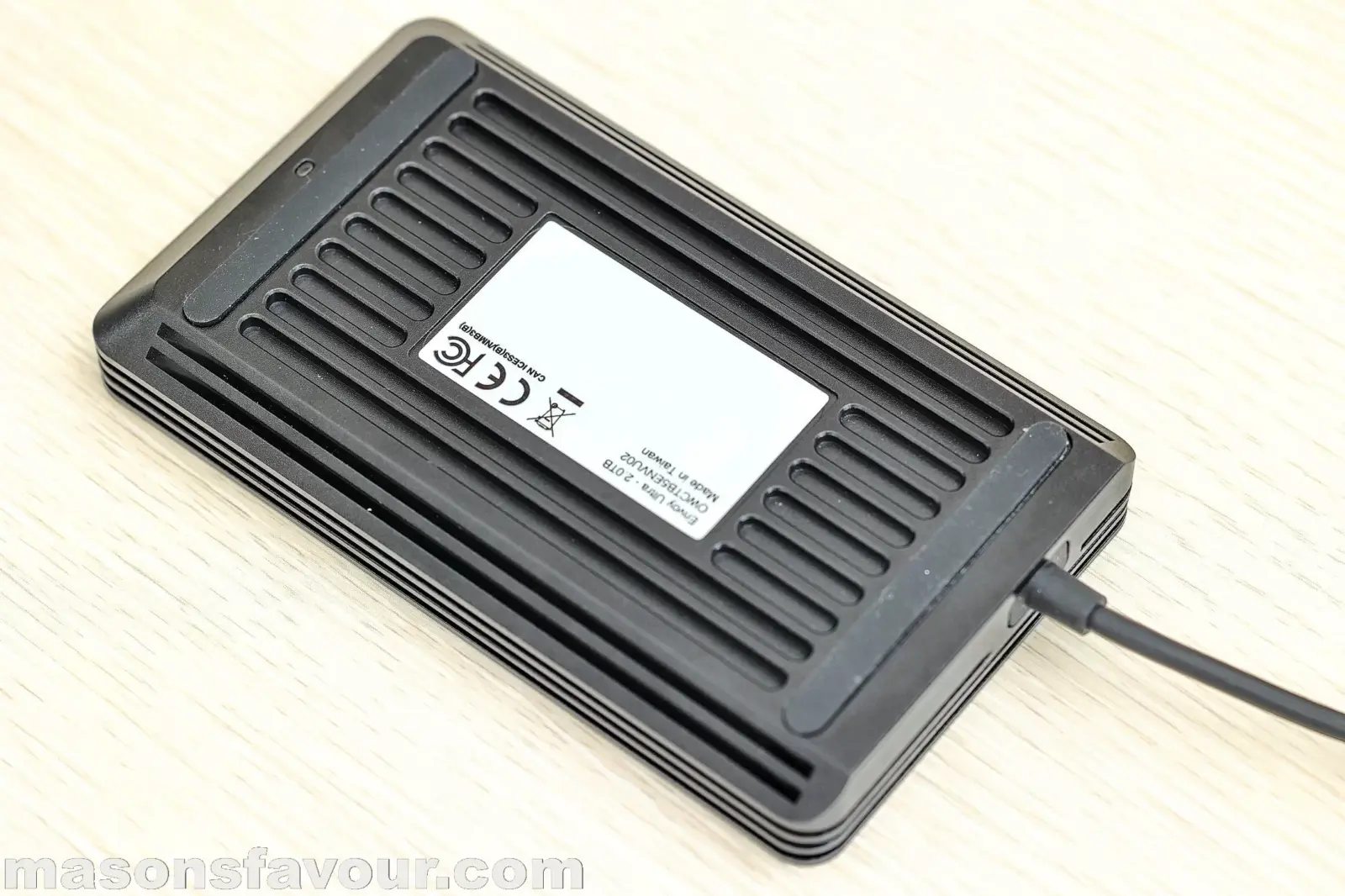 OWC Envoy Ultra Thunderbolt 5 SSD - Bottom Perspective 3