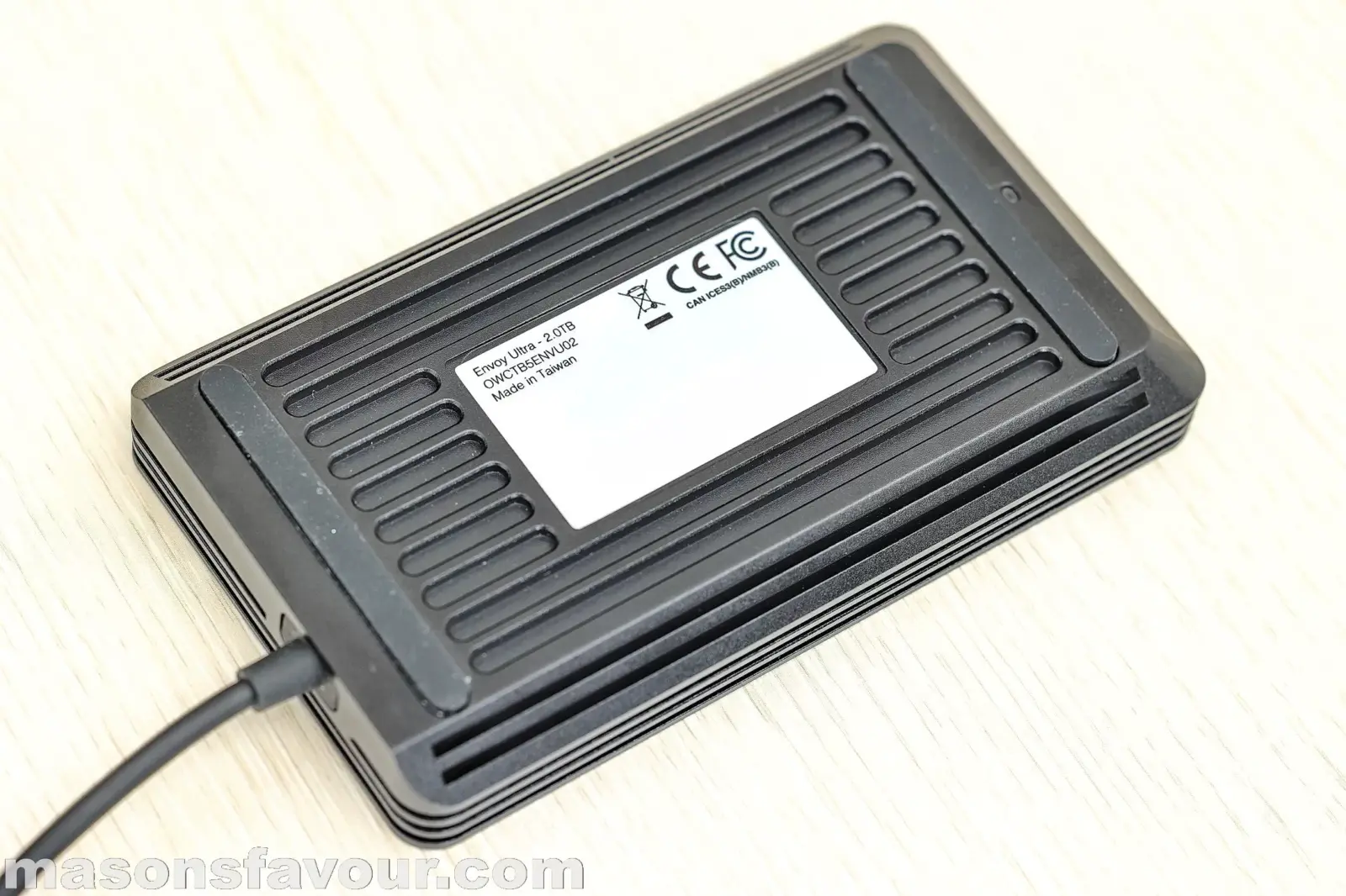 OWC Envoy Ultra Thunderbolt 5 SSD - Bottom Perspective 4