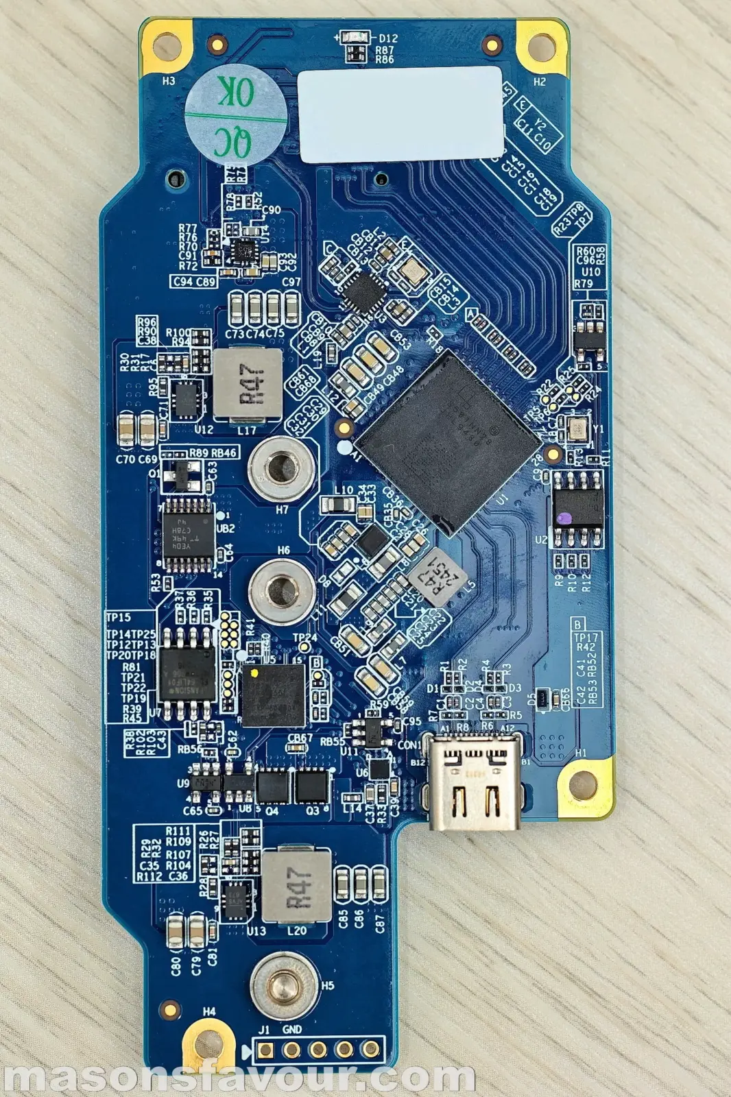 OWC Envoy Ultra Thunderbolt 5 SSD - PCB, Top View