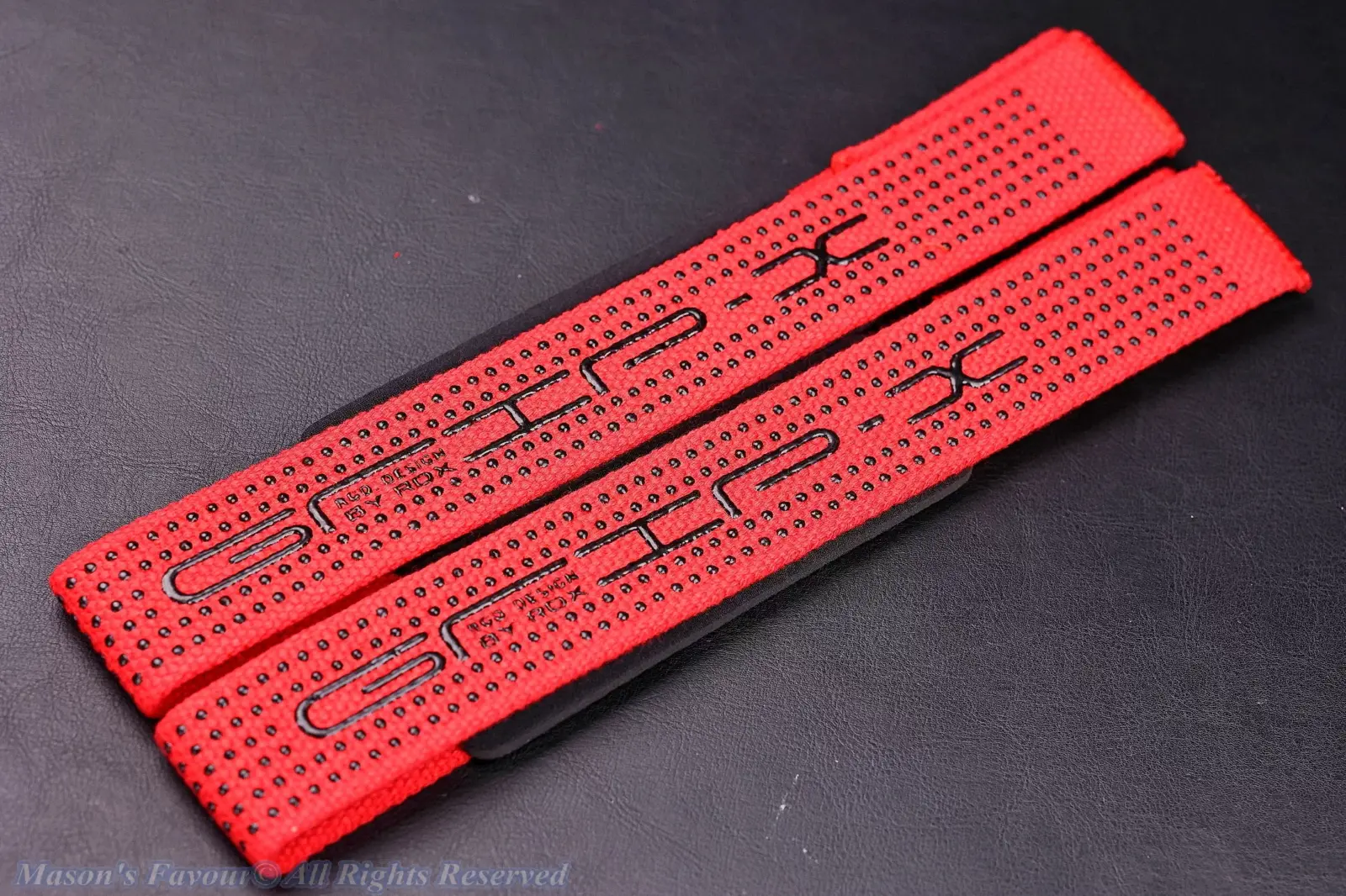 RDX S4 Weightlifting Wrist Straps - Perspective 1