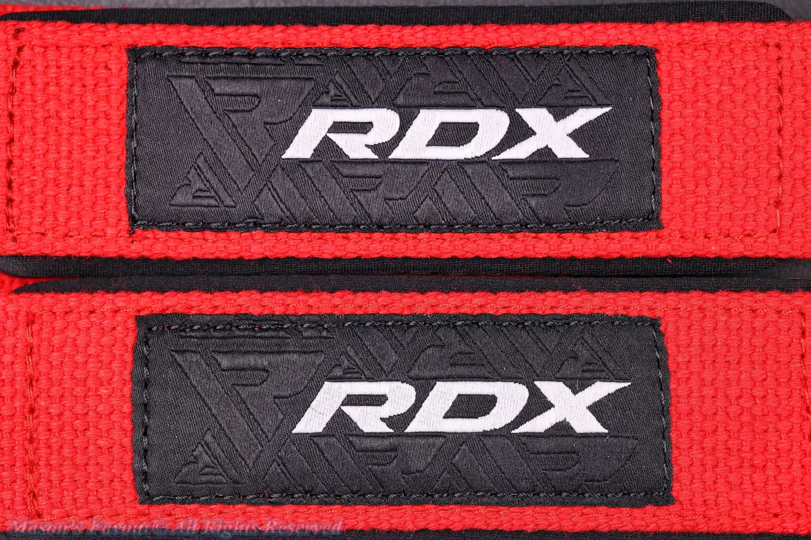 RDX S4 Weightlifting Wrist Straps - Logo on the Straps