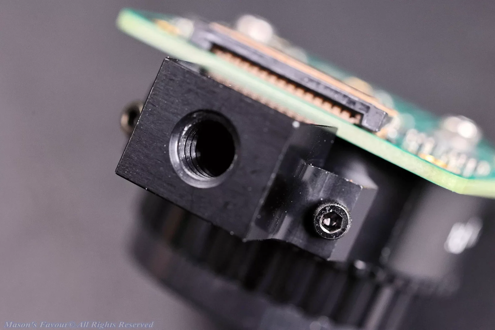 Raspberry Pi 5 - HQ Camera Module, Bottom 1/4"20 Screw Hole