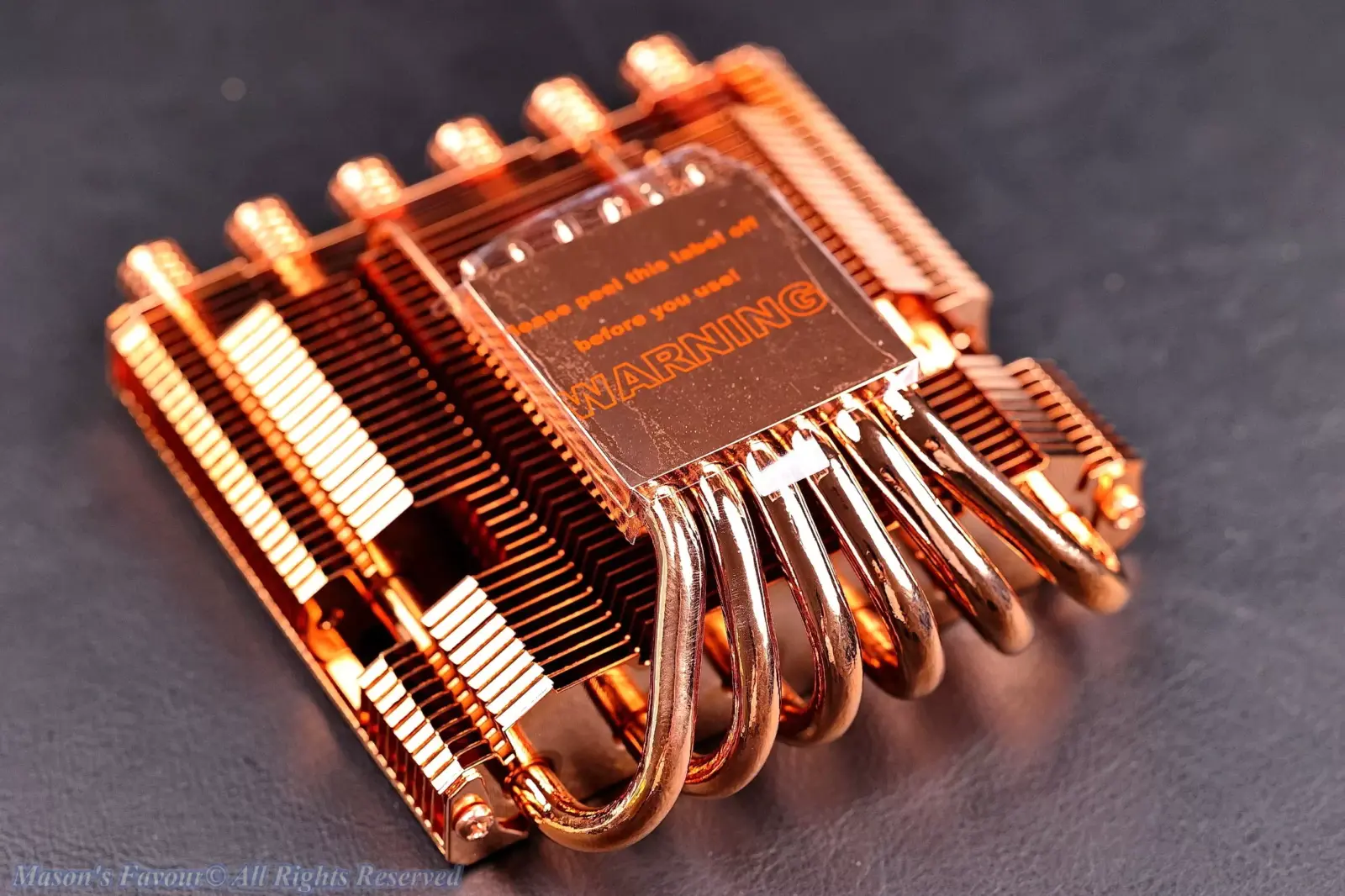 Thermalright AXP-100 Full Copper - Bottom Perspective 1