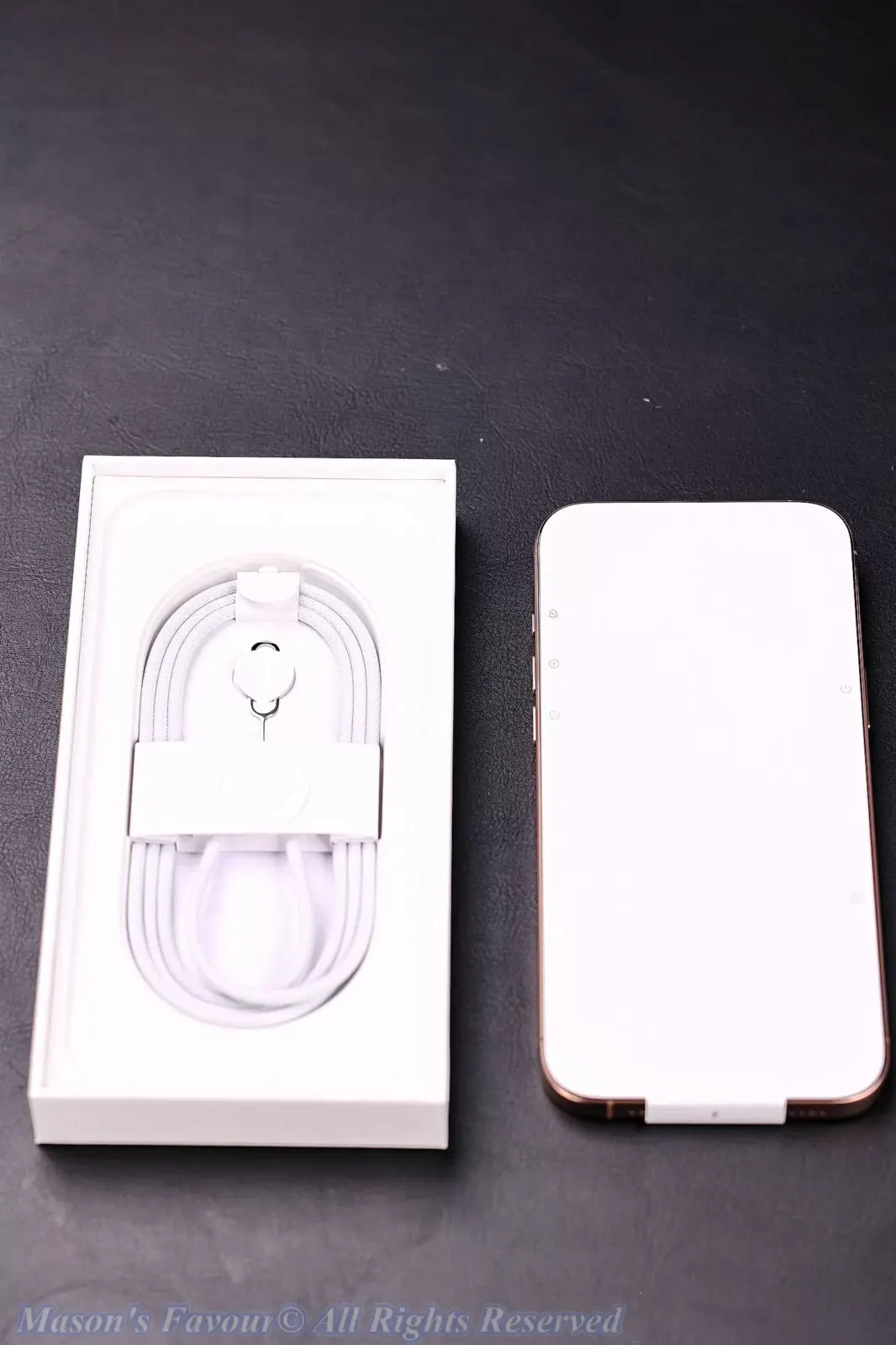 iPhone 16 Pro Max, Desert Titanium - Unboxing, Cell Phone & USB-C Cable