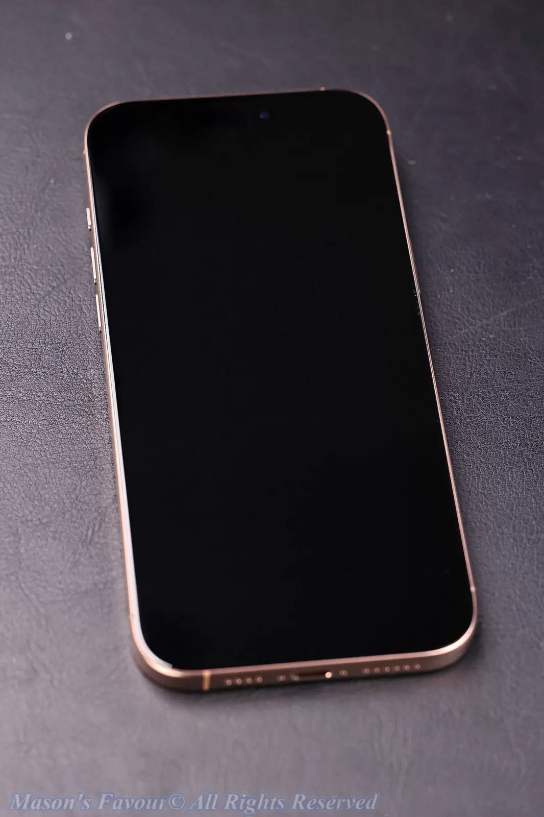 iPhone 16 Pro Max, Desert Titanium - Perspective 1