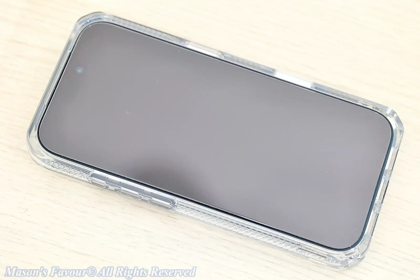 iPhone 17 Pro Deep Blue - iPhone 17 Pro assembed with UAG Protective Case, Front Perspective 4